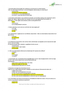 Oefenvragen Celbiologie Deeltentamen 2