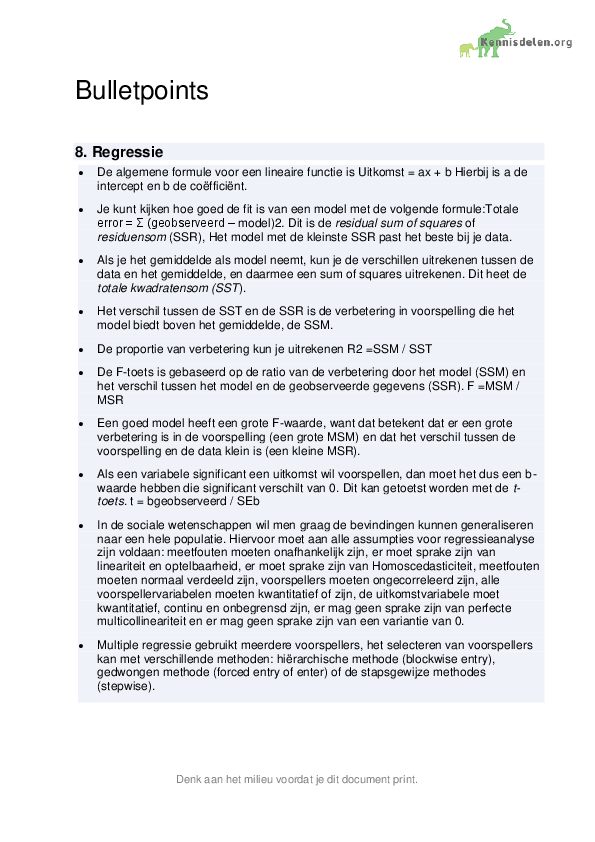 bulletpoints van mts3