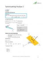 Samenvatting Analyse 2 2017/2018