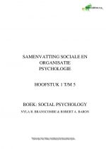 Social Psychology