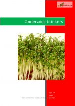 Onderzoeksverslag tuinkers