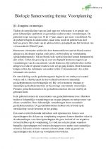 Havo 4 Biologie voortplanting samenvatting