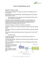 Samenvatting Biologie voor jou vwo 5 thema 3