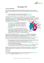 Biologie Vwo 5 H9 en H10 Nectar